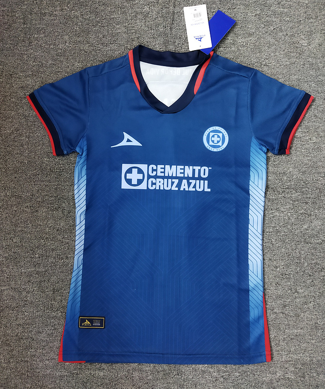 23-24 Cruz Azul Second away game women's clothing